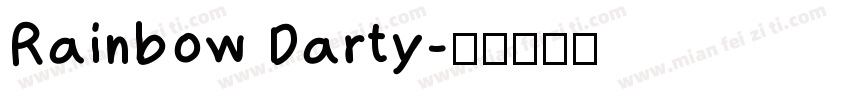 Rainbow Darty字体转换